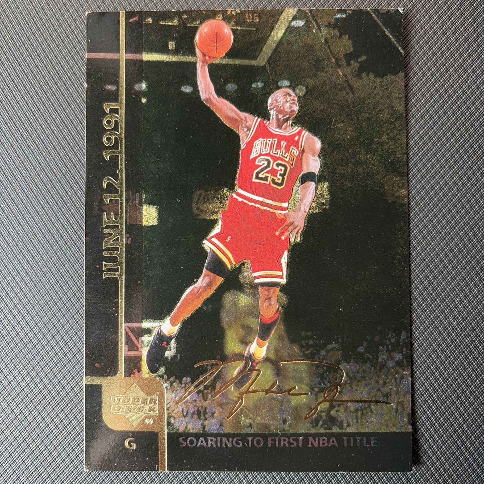 Upper Deck Michael Jordan NBA Finals 6 Card Lot 1991-1998 Chicago Bulls Upper Deck Michael Jordan NBA Finals 6 Card Lot 1991-1998 Chicago Bulls