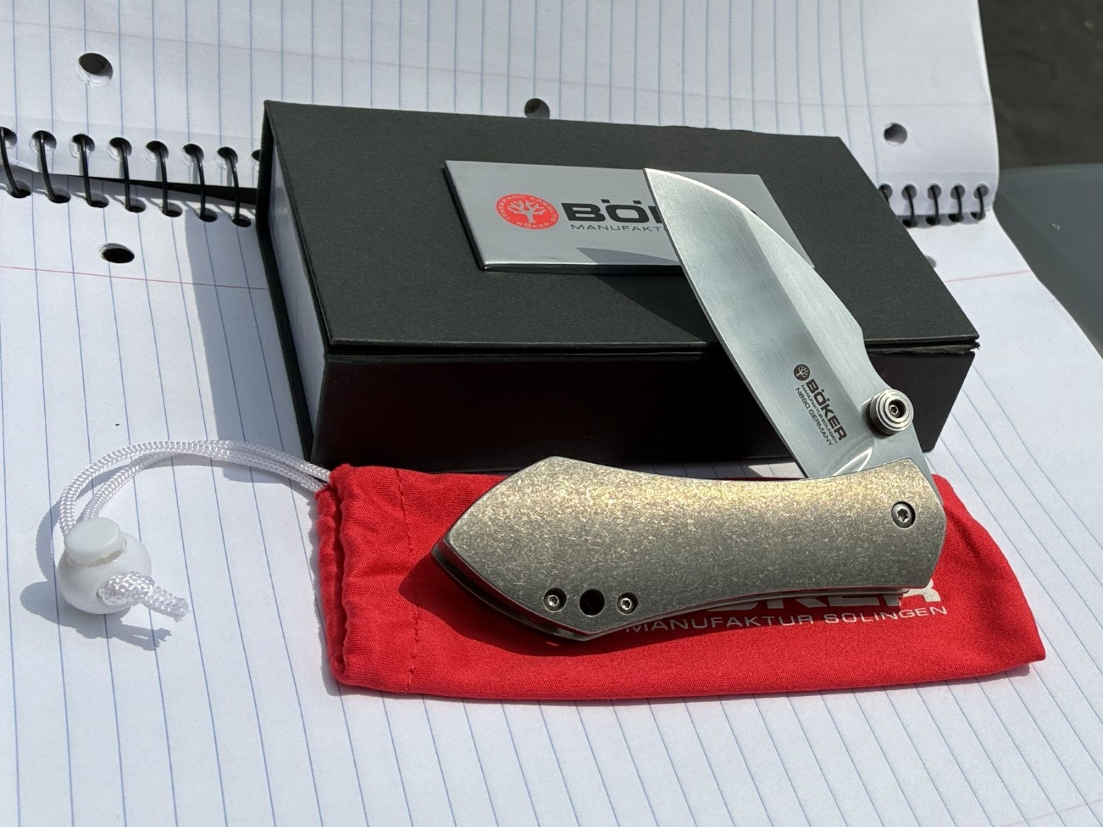 Boker Special Run Anso 67 Titan 110320 N690 Solingen Germany limited 072/199