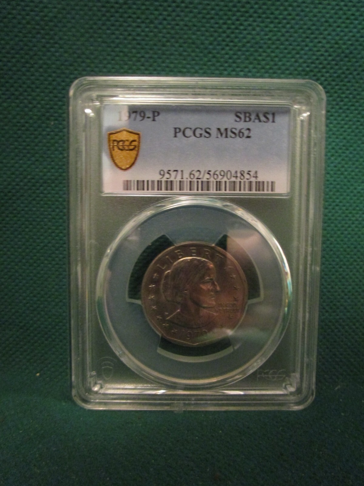 1979 P Susan B Anthony Dollar - PCGS MS62