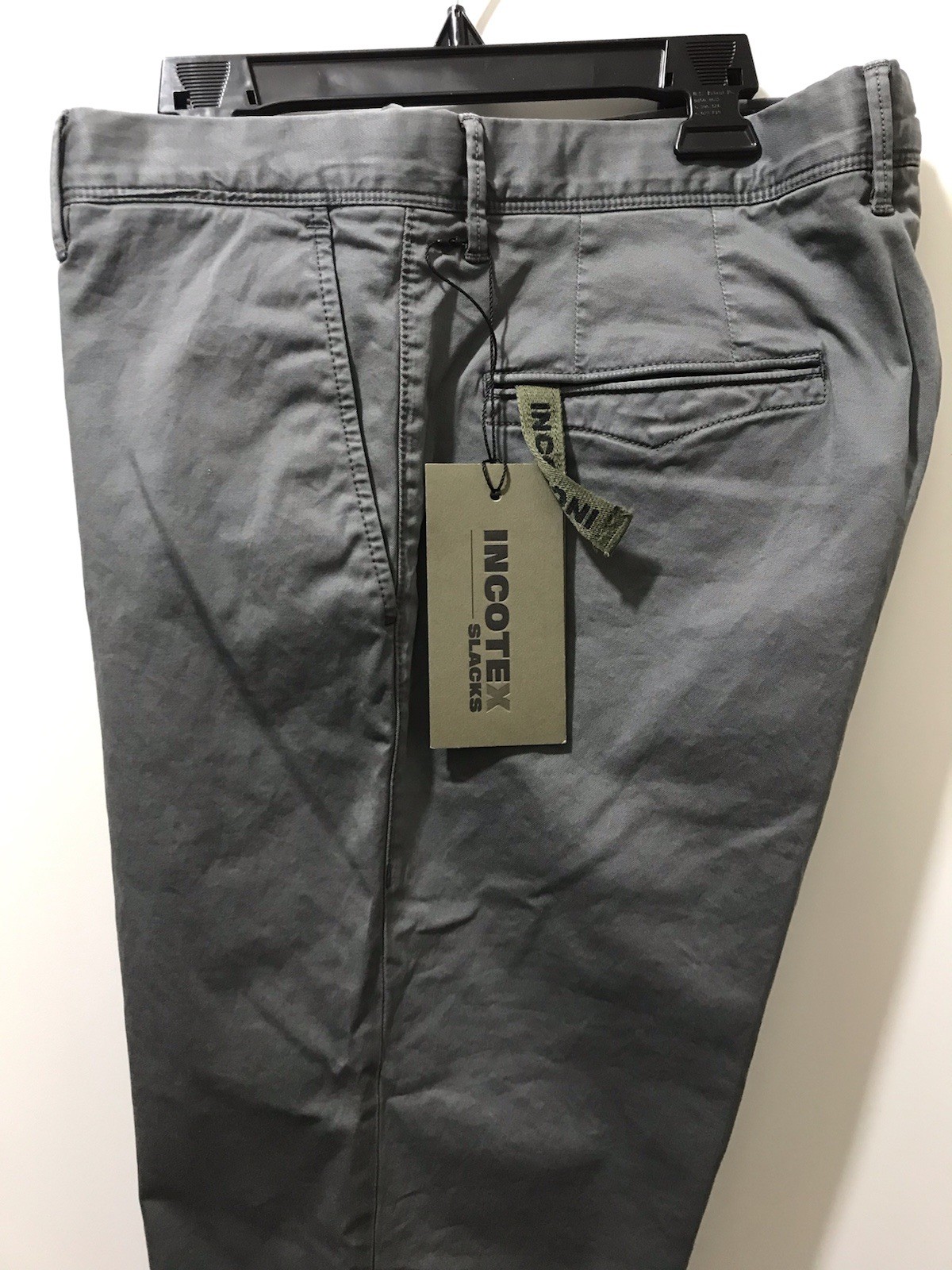 Incotex Italian urban luxury gabardine pants 38W slim to 36W NWT$495 Bid Win Now