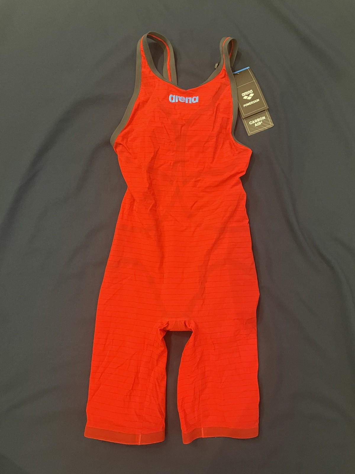 ARENA W Carbon Air2 Powerskin Kneeskin Racing Suit Red Size 24 NWT
