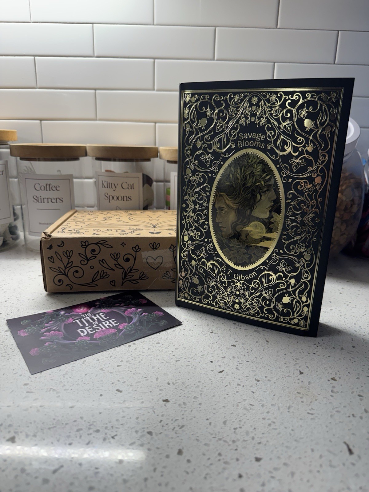 Savage Blooms by S.T. Gibson Fairyloot Romantasy Book Box Exclusive Edition Savage Blooms by S.T. Gibson Fairyloot Romantasy Book Box Exclusive Edition