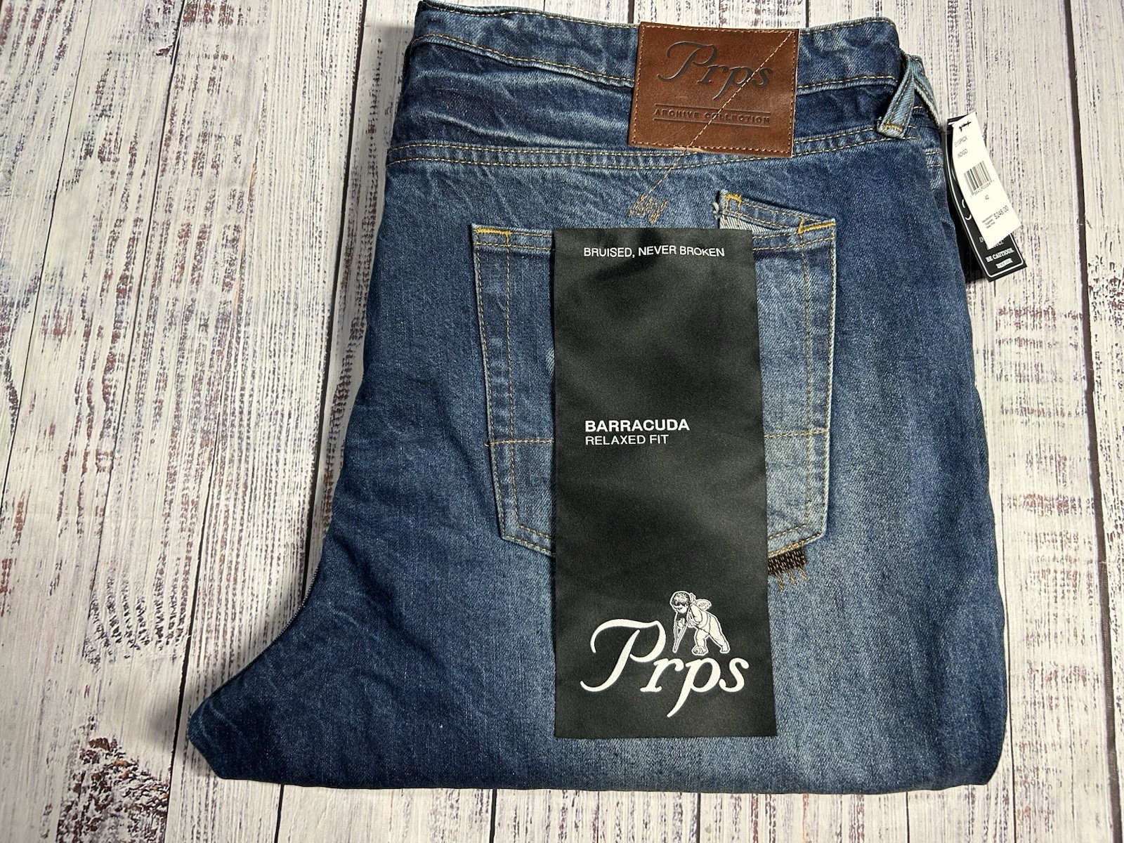 NEW Mens PRPS Jeans Sz 42 X 34 Barracuda Fit Archive Collection 2088 NEW Mens PRPS Jeans Sz 42 X 34 Barracuda Fit Archive Collection 2088