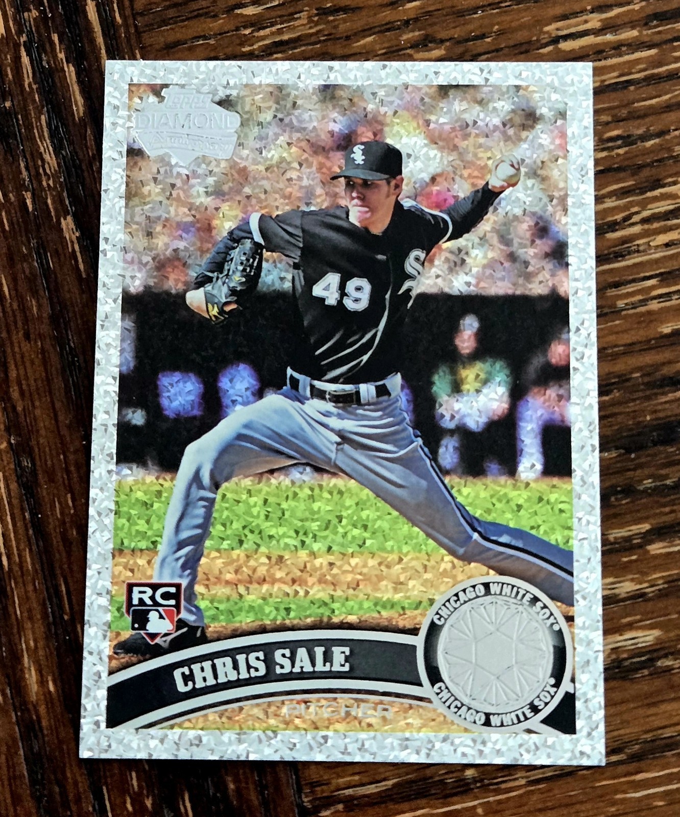 2011 Topps Series 1 CHRIS SALE Diamond Anniversary RC #65