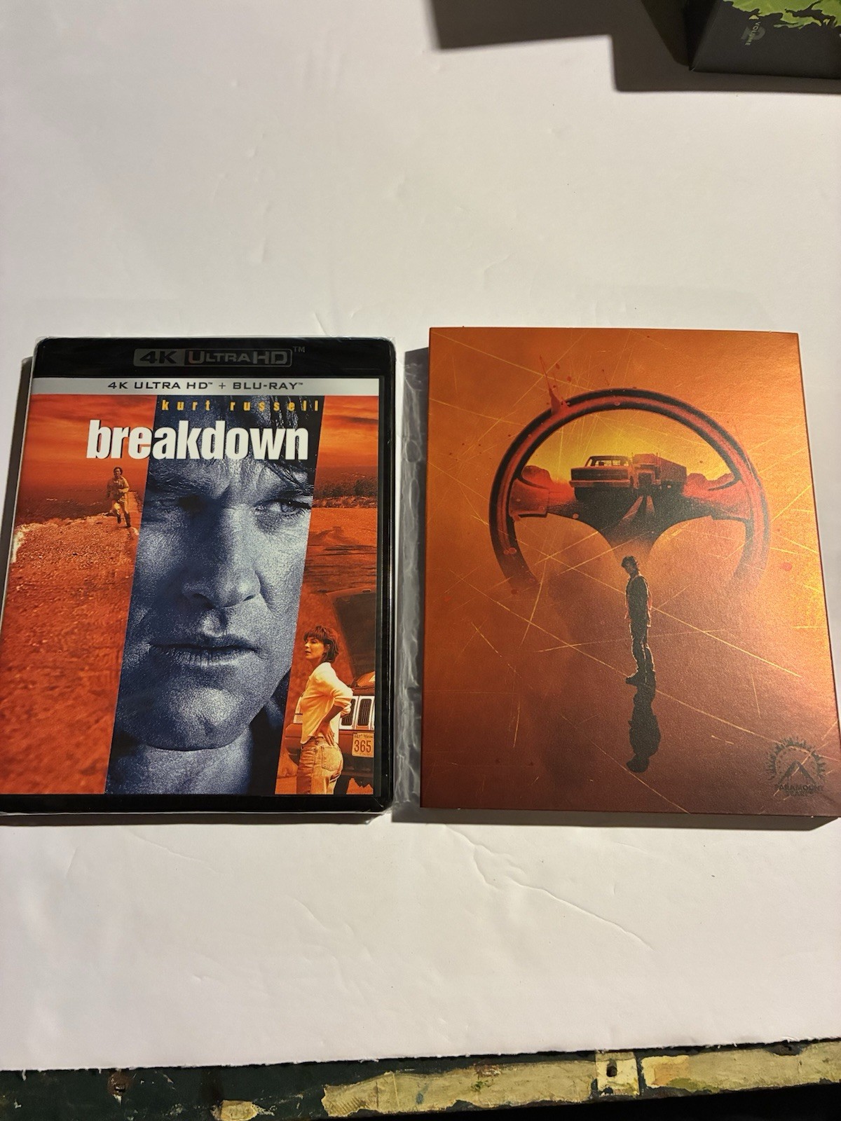 BREAKDOWN 4K UHD BLU RAY PARAMOUNT SCARES EXCLUSIVE SLIPCOVER BREAKDOWN 4K UHD BLU RAY PARAMOUNT SCARES EXCLUSIVE SLIPCOVER