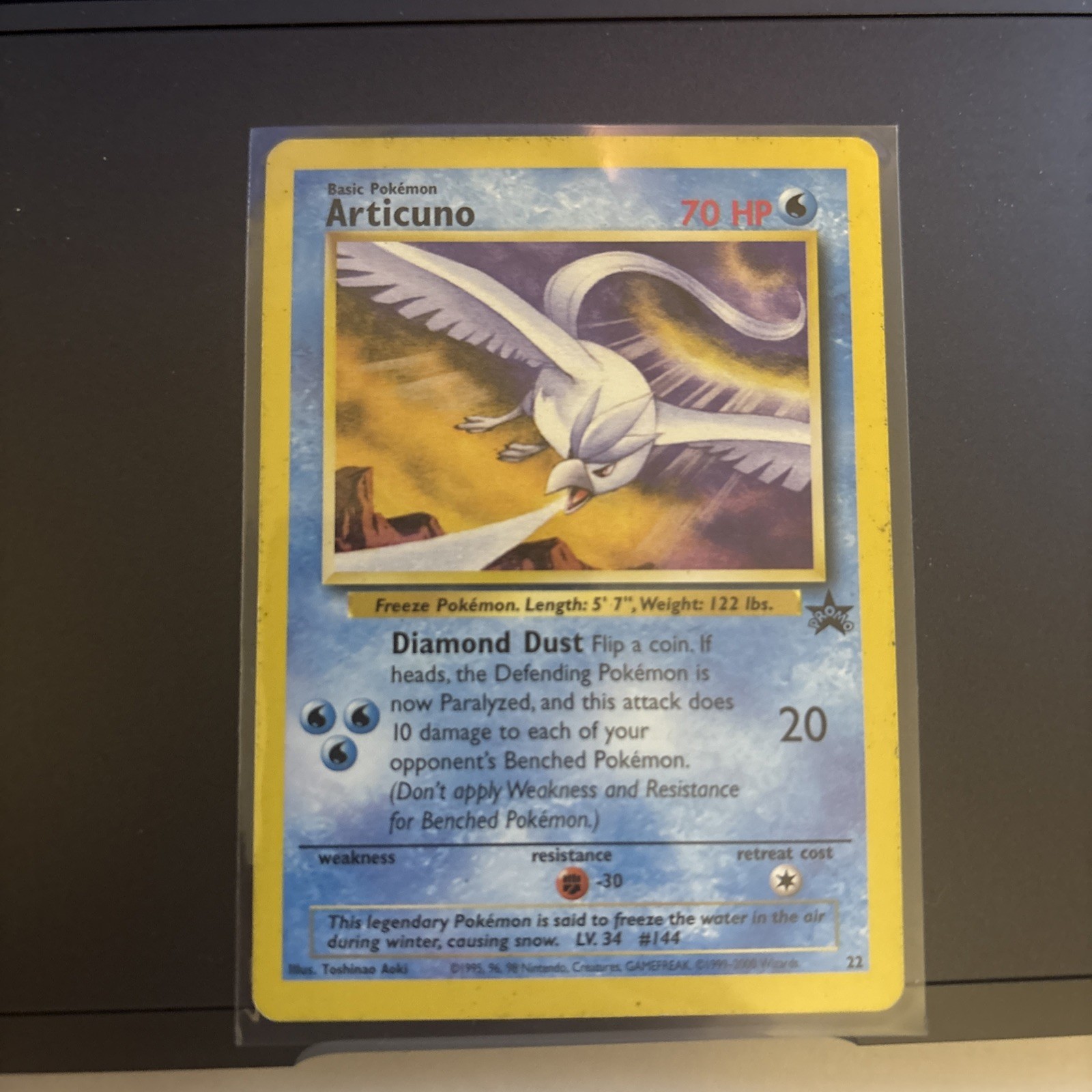 Promo Pokémon Articuno 22 Promo Pokémon Articuno 22