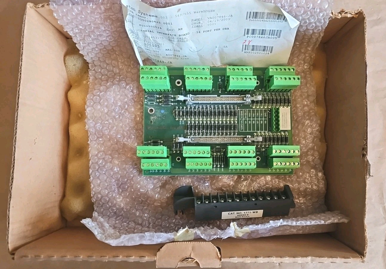 New Unsealed Allen-Bradley 1771-ASB RI / O Adapter PLC-2/3/5 1771ASB New Unsealed Allen-Bradley 1771-ASB RI / O Adapter PLC-2/3/5 1771ASB