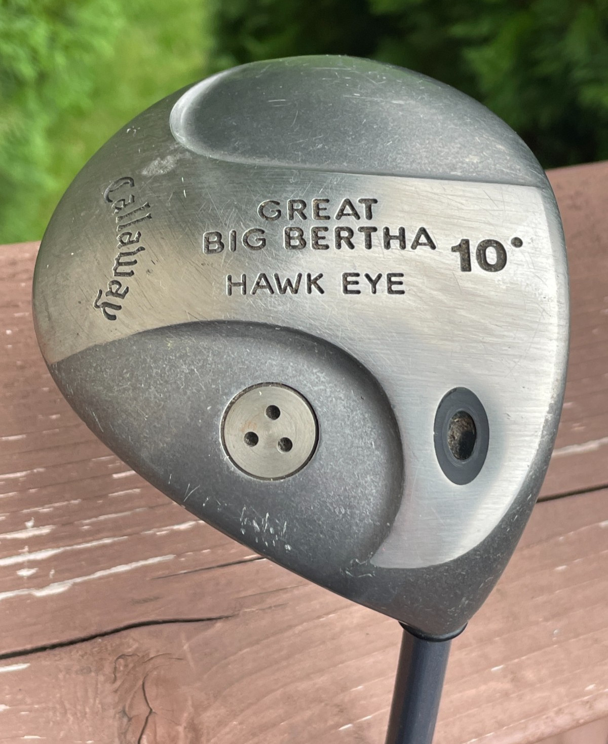 Callaway Great Big Bertha Hawkeye 10° Driver, UL Firm Flex Graphite Right Handed Callaway Great Big Bertha Hawkeye 10° Driver, UL Firm Flex Graphite Right Handed