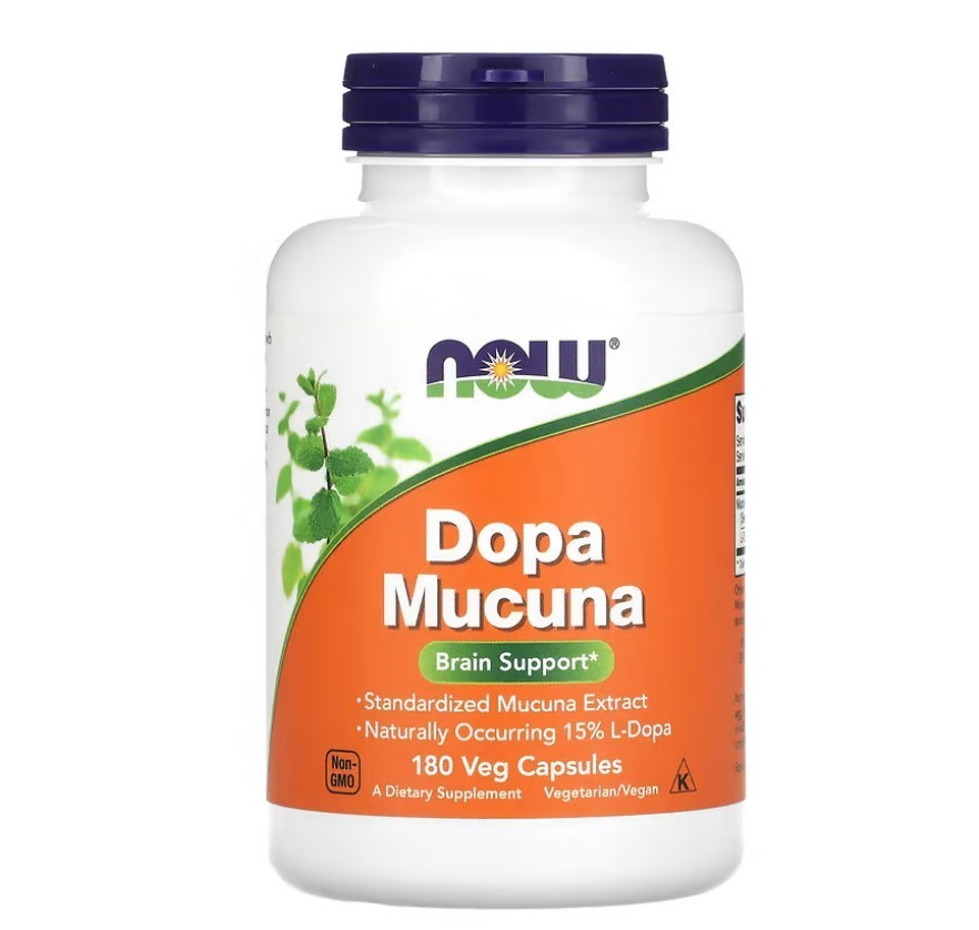 NOW FOODS Dopa Mucuna 180 Veg Capsules NOW FOODS Dopa Mucuna 180 Veg Capsules