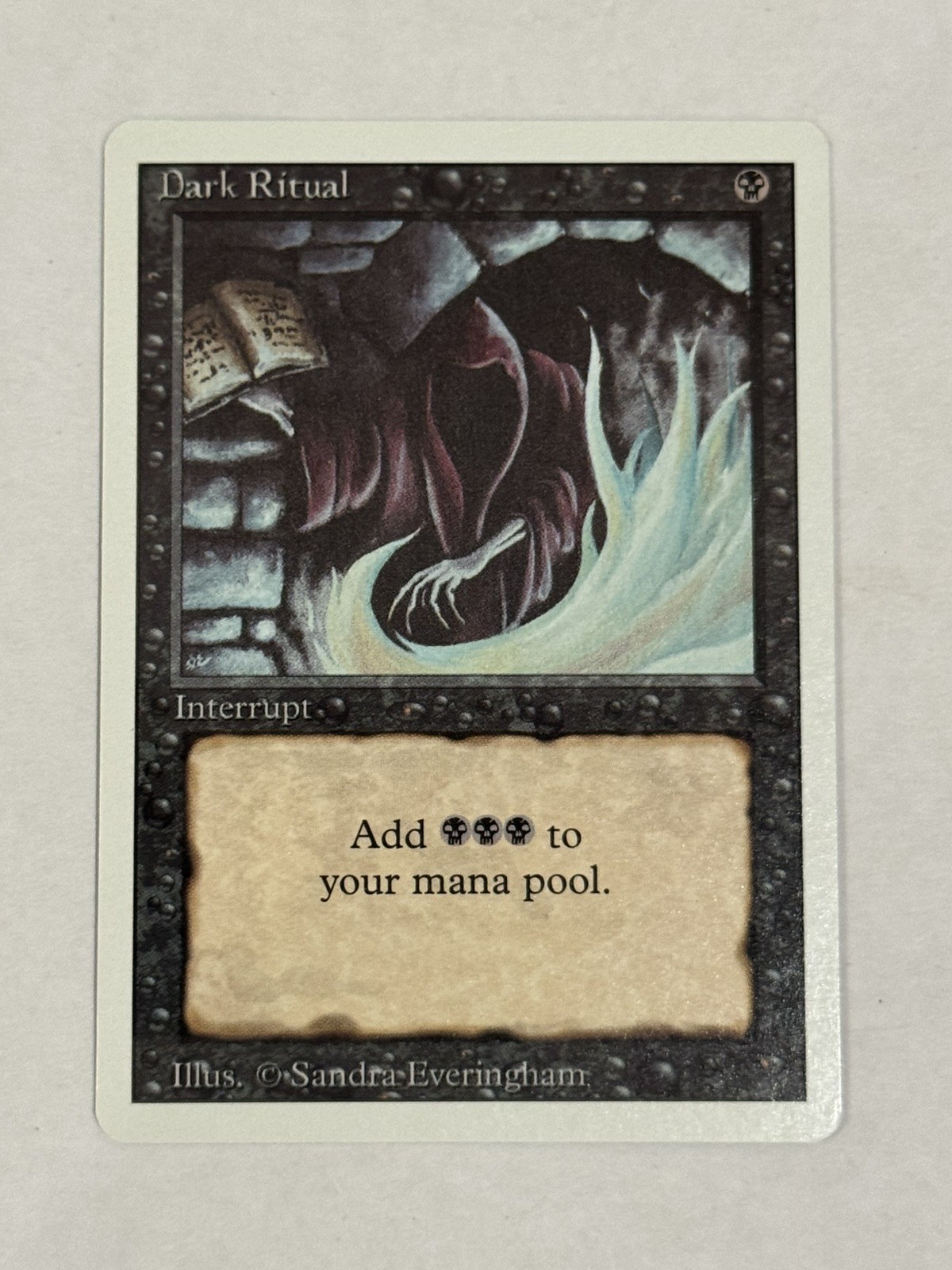 Magic the Gathering - MTG - Dark Ritual - 3rd Edition - NM - Revised