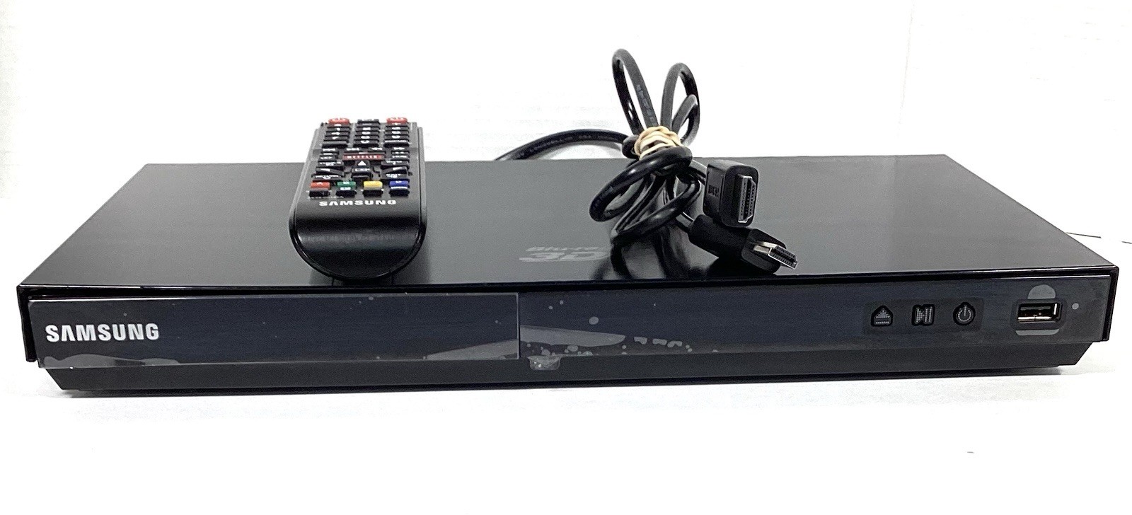 Samsung BD-E5900 3D Blu-Ray Player w/Remote + HDMI Cable Tested Works Great Samsung BD-E5900 3D Blu-Ray Player w/Remote + HDMI Cable Tested Works Great