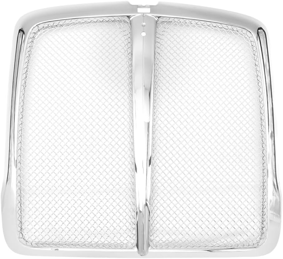 Chrome Front Grill With Bug Screen Compatible with 2008-2019 Kenworth T660