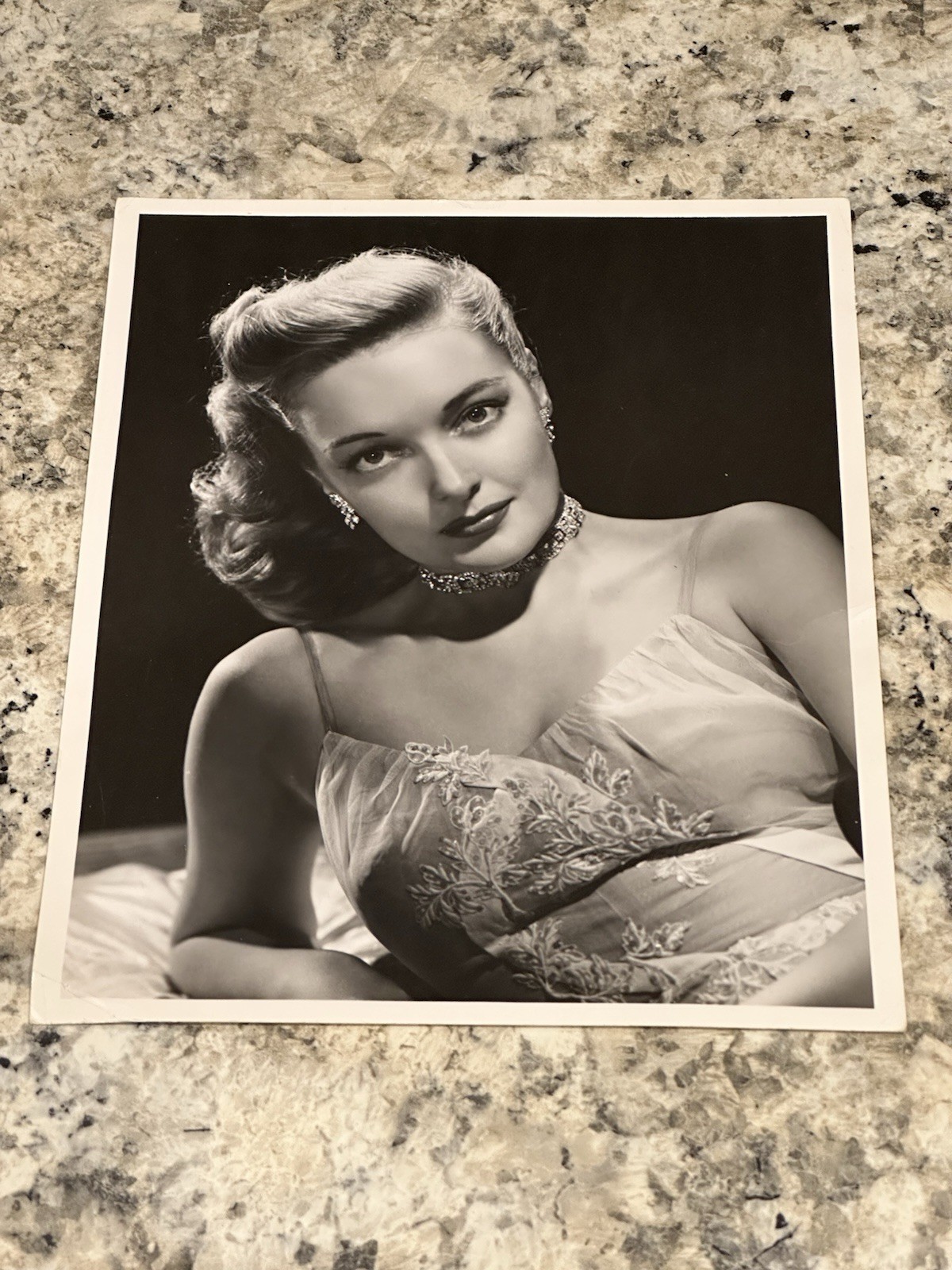 Original 1947 Karin Booth MGM Publicity Photo 8x10 Vintage Hollywood Actress