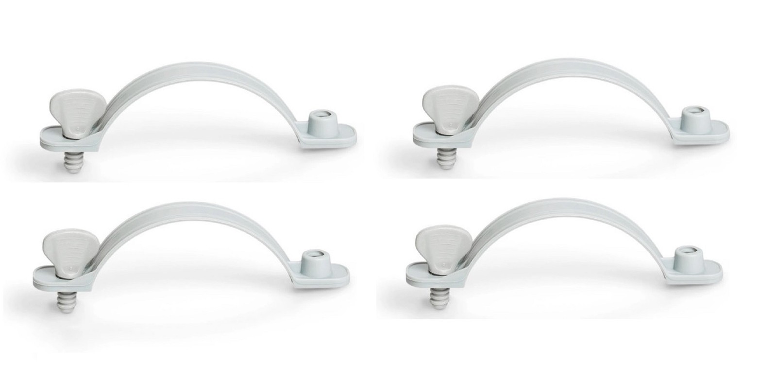 Replacement Intex 11489 11/4in Dia Plastic Hose Clamp 4Pack