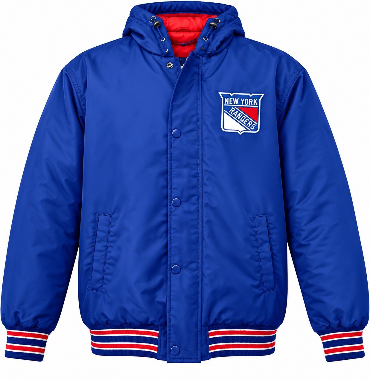 New York Rangers NHL Men’s GIII Stadium Jacket - Blue - Large New York Rangers NHL Men’s GIII Stadium Jacket - Blue - Large