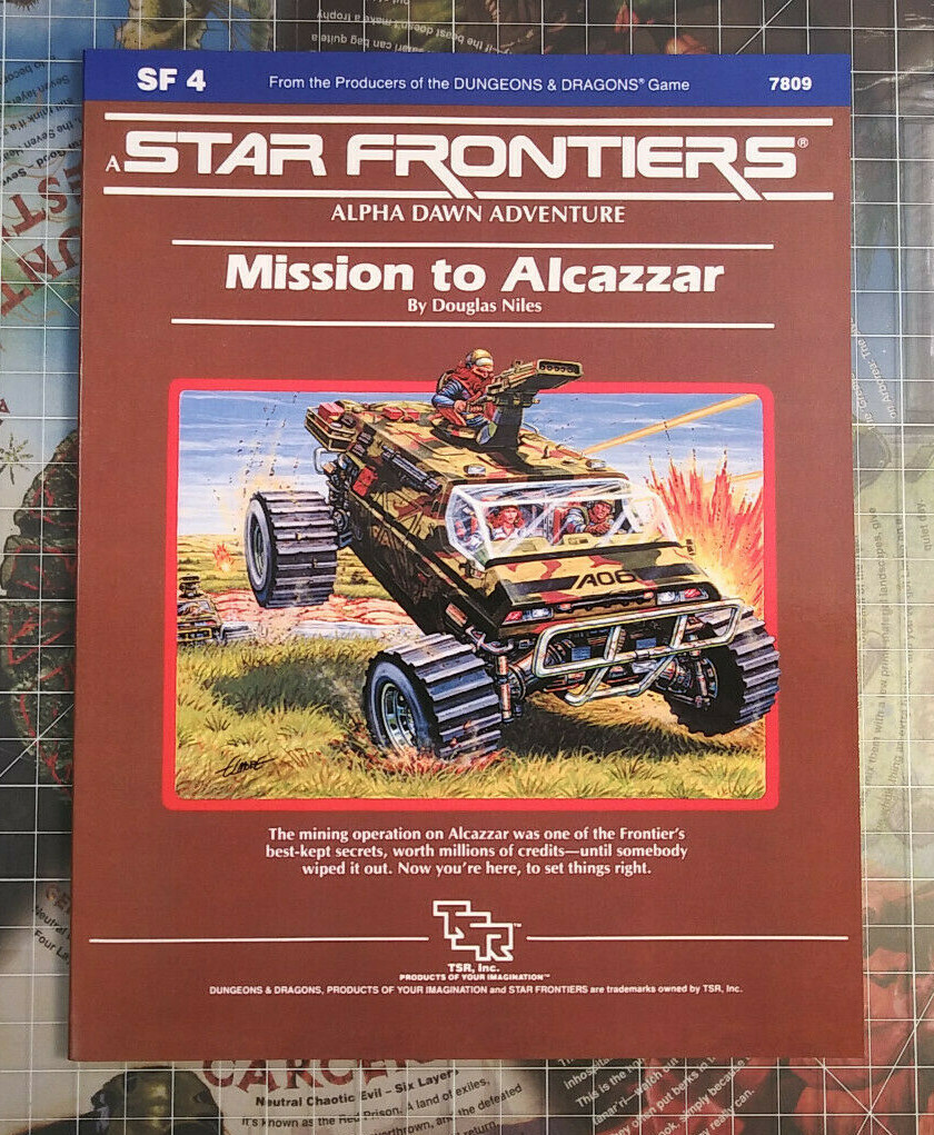 SF4 Mission to Alcazzar - Star Frontiers