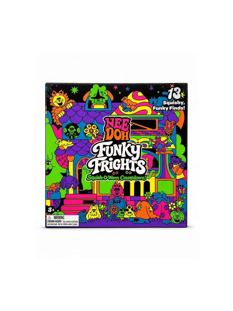 2026 NeeDoh Funky Frights Squish-O-Ween Countdown 13pc Halloween Advent NEW 2026 NeeDoh Funky Frights Squish-O-Ween Countdown 13pc Halloween Advent NEW
