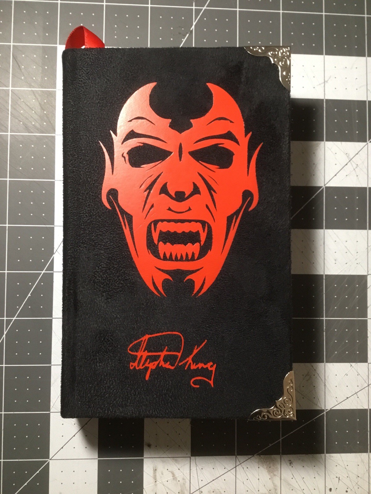 Salem\'s Lot, Stephen King, Special Hardcover Edition, Custom Bound in Suede Salem\'s Lot, Stephen King, Special Hardcover Edition, Custom Bound in Suede