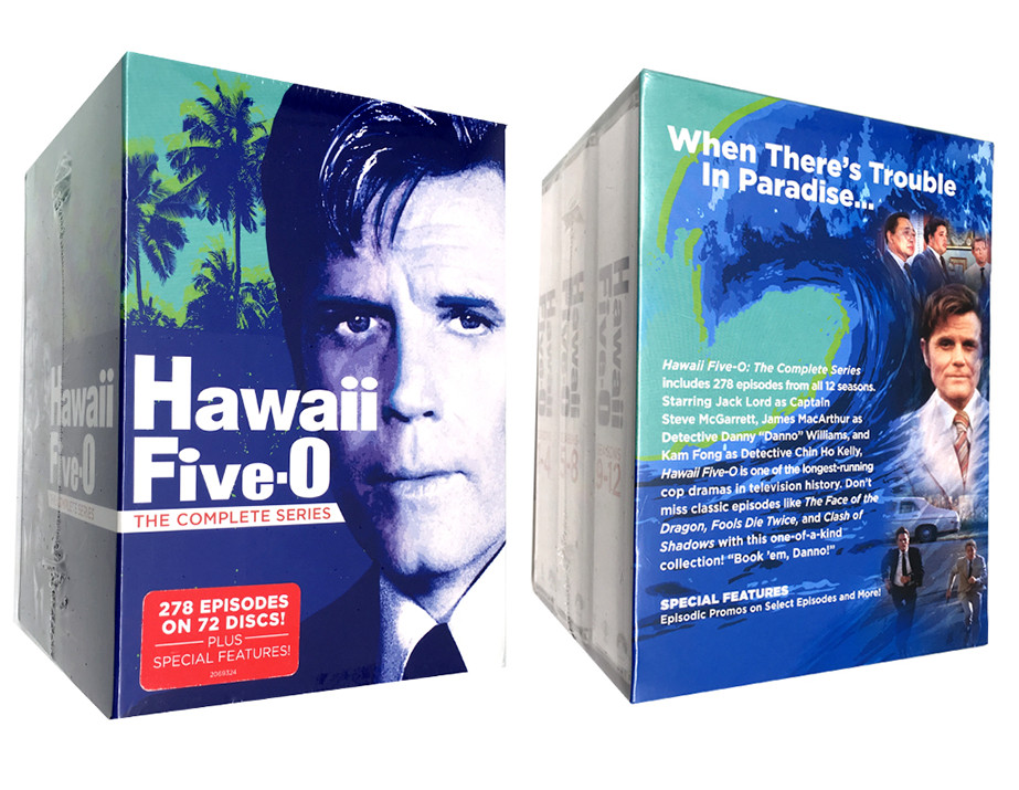 HAWAII 5-O  Seasons 1 - 12 Jack Lord Complete Original Series 1968-1980 BOX SET