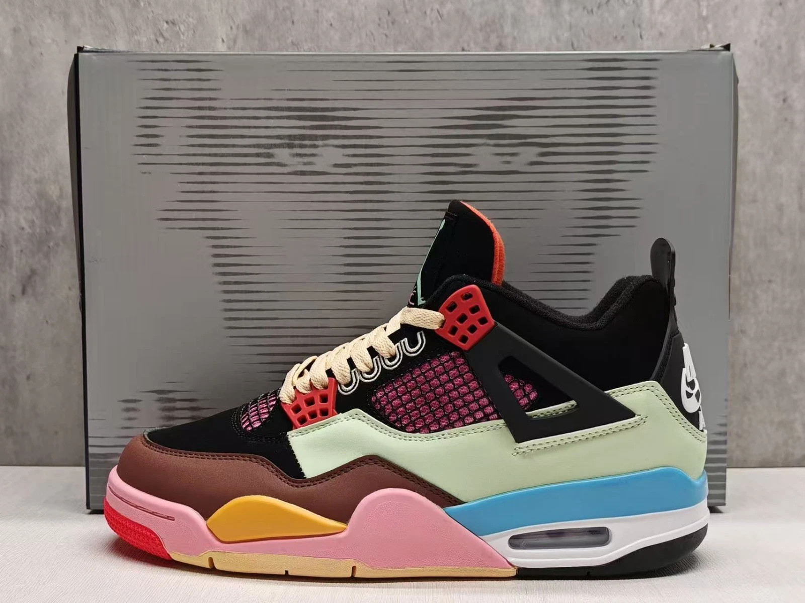J Balvin x Jordan 4 “Multi-Colour” 2026 Men's Size US