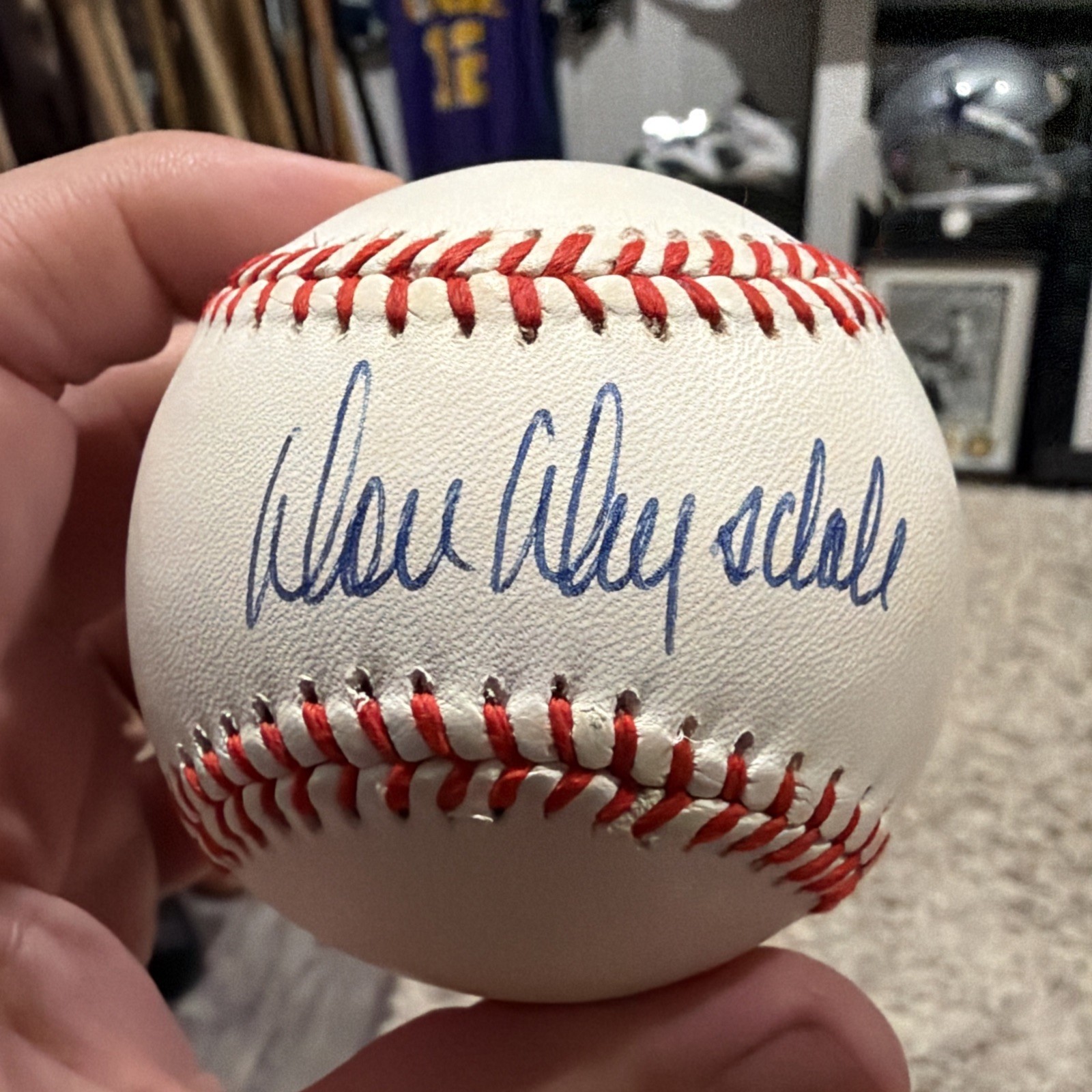 Don Drysdale Signed National League Baseball JSA Sticker