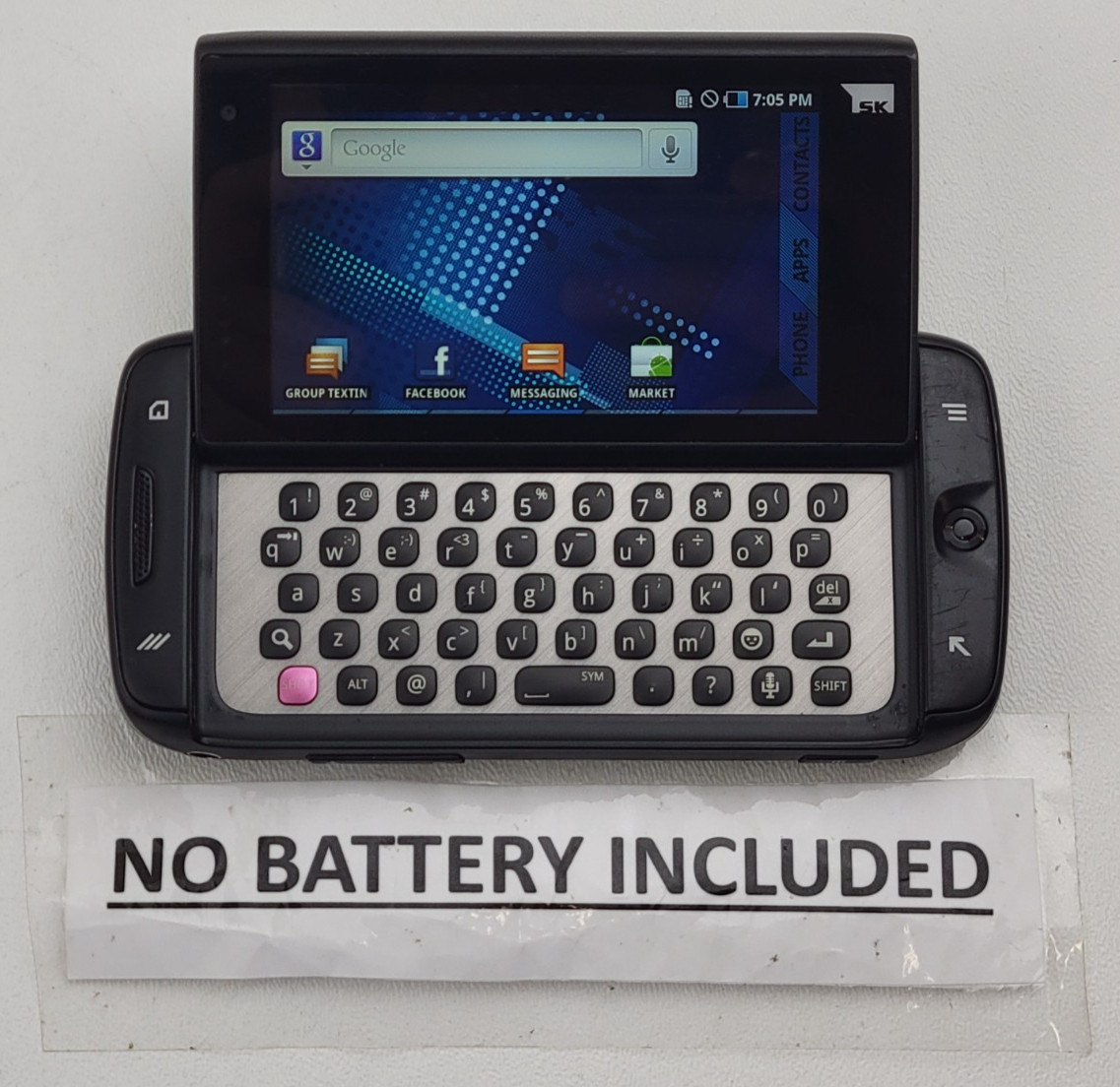 RETRO Samsung Sidekick 4G (SGH-T839) 1GB - Black (T-Mobile) Smartphone - H9477