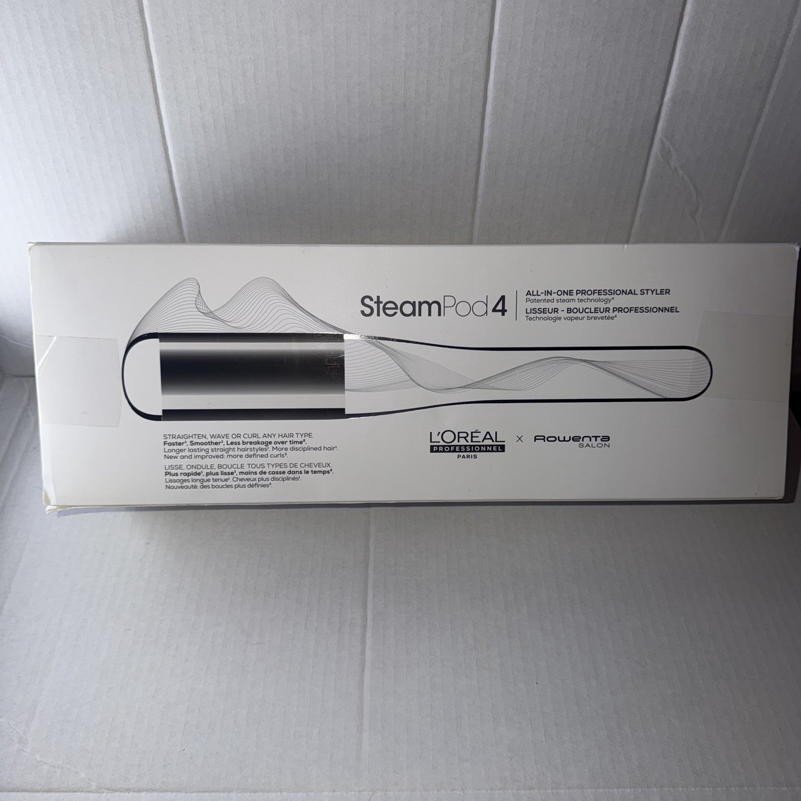 L\'OREAL Professional Paris x Rowenta Steampod 4 Hair Straightener & Styling Tool