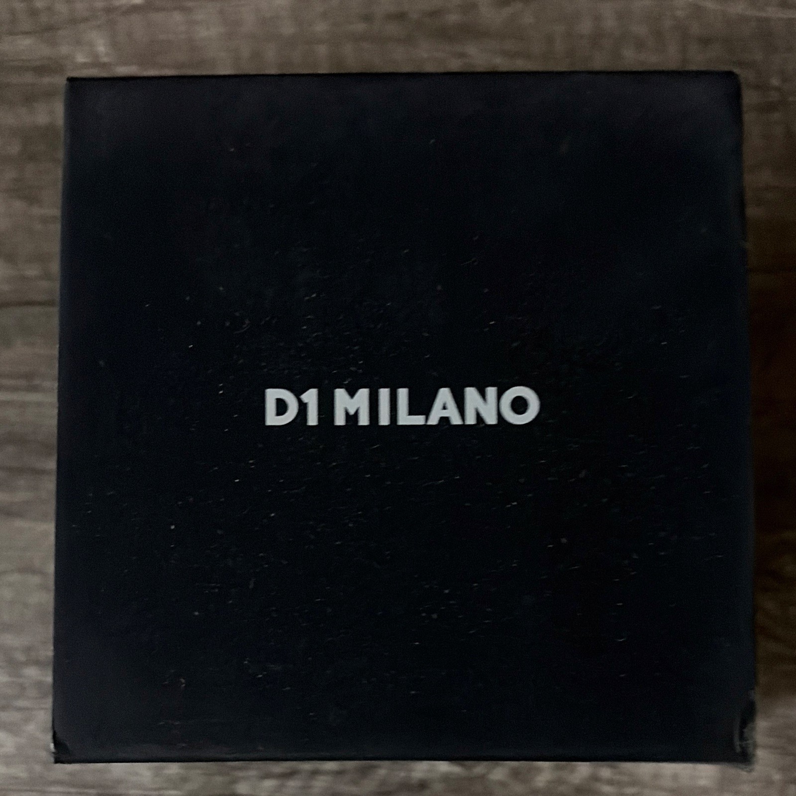 D1 MILANO Square Men's Blue Dial Quartz Watch, Stainless Bracelet, Box