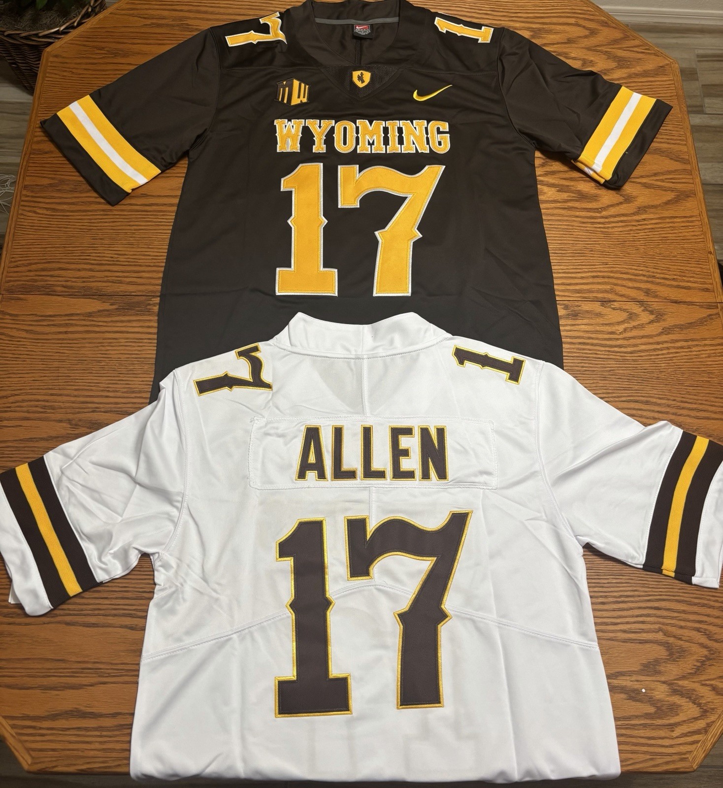 Josh Allen Wyoming Cowboys Jersey SHIPS SAME DAY Josh Allen Wyoming Cowboys Jersey SHIPS SAME DAY