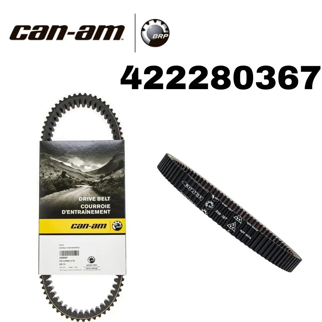 Can-Am OEM 422280367 Drive Belt for Maverick Renegade Commander – Genuine New
