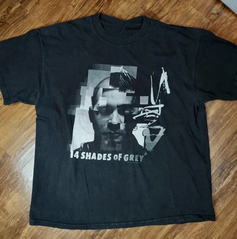 Vtg Staind Band Concert Music Heavy Cotton Black Full Size Unisex Shirt