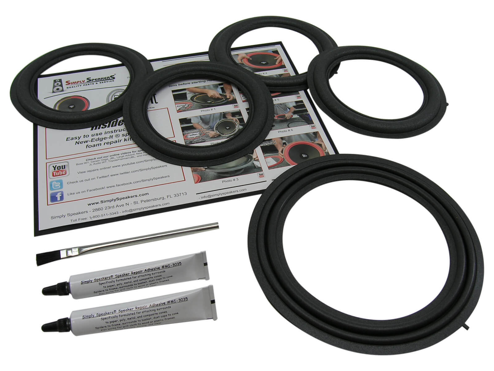 2005-2006 Lexus LS430 Levinson COMPLETE System Speaker Repair Kit FSK-LS430-2005