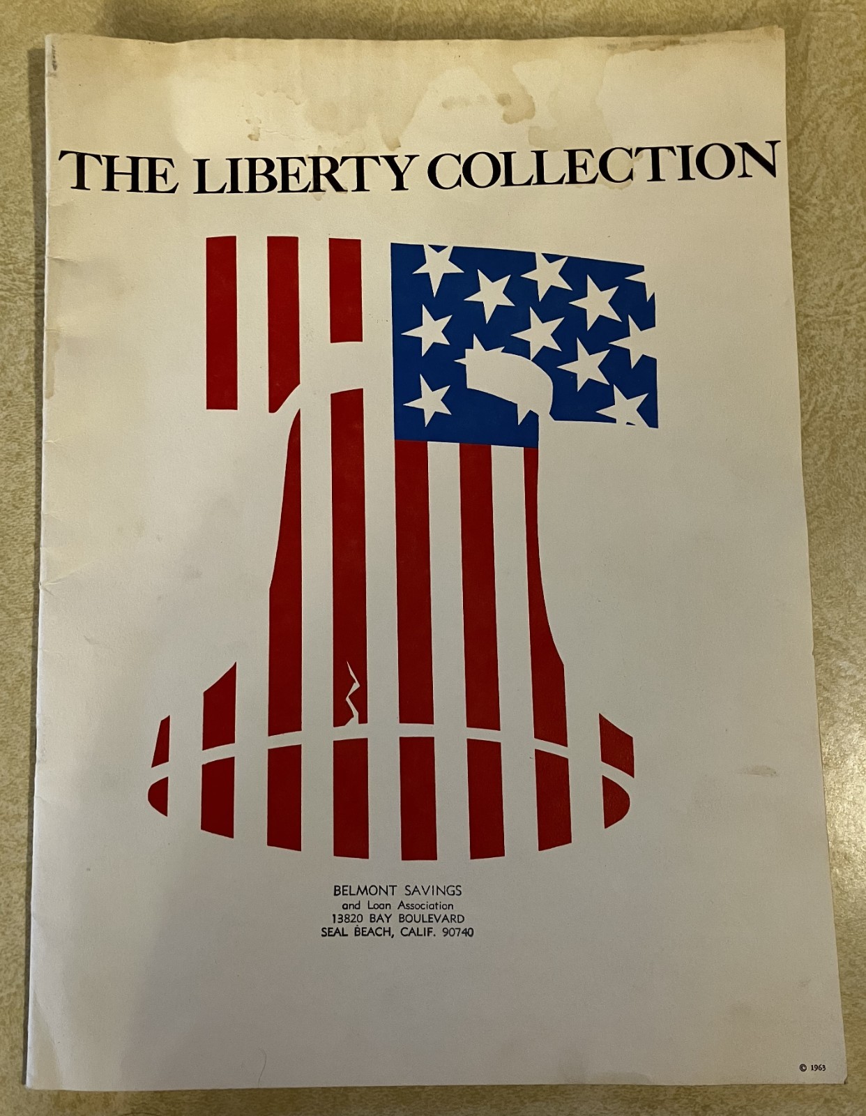 Vintage 1963 The Liberty Collection Parchment Documents Of U.S. History HTF Rare