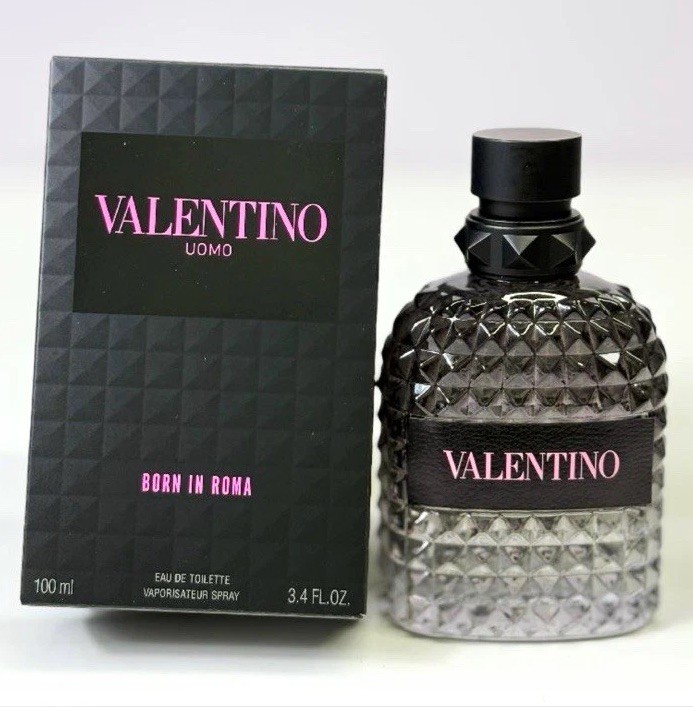 Valentino Uomo Born in Roma Eau de Toilette Spray 3.4 fl oz Regular Size Valentino Uomo Born in Roma Eau de Toilette Spray 3.4 fl oz Regular Size