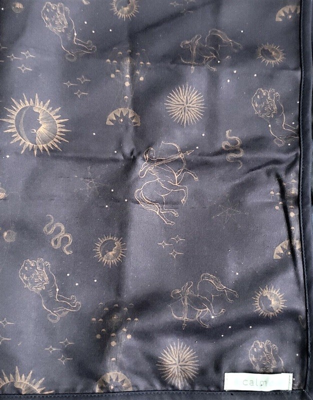 NWOT Calme Astrology Print Yoga Towel+ Bag 29x39 115418 NWOT Calme Astrology Print Yoga Towel+ Bag 29x39 115418