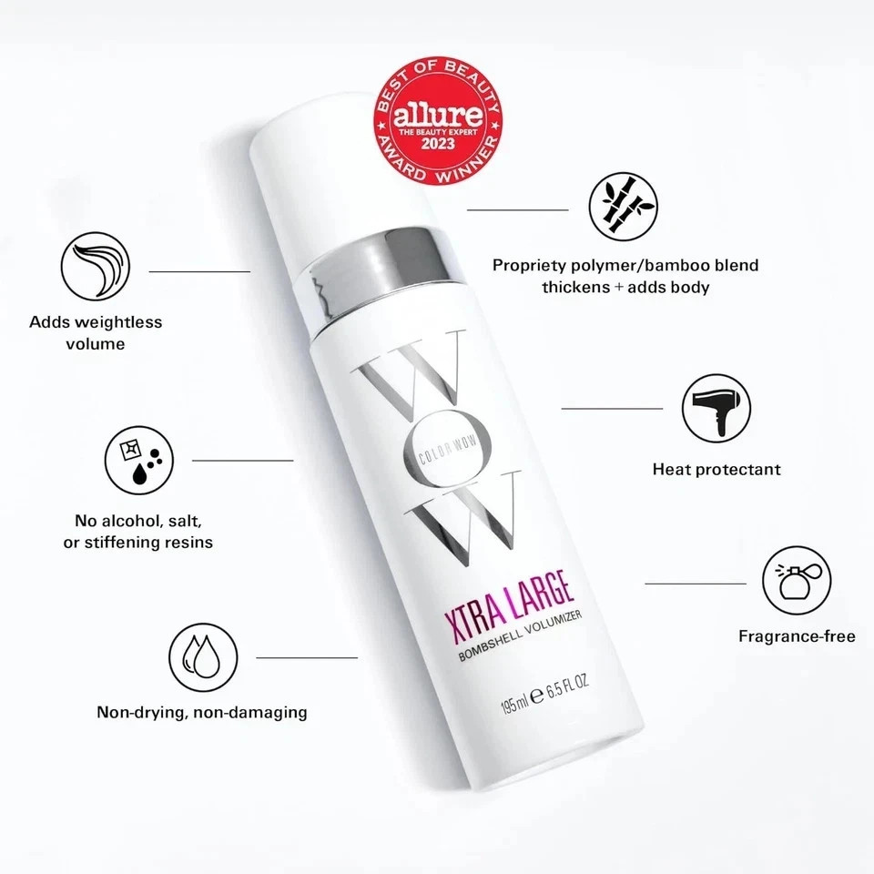 Color Volumize Xtra Large Bombshell Wow for Hair 6.7oz/195m Color Volumize Xtra Large Bombshell Wow for Hair 6.7oz/195m