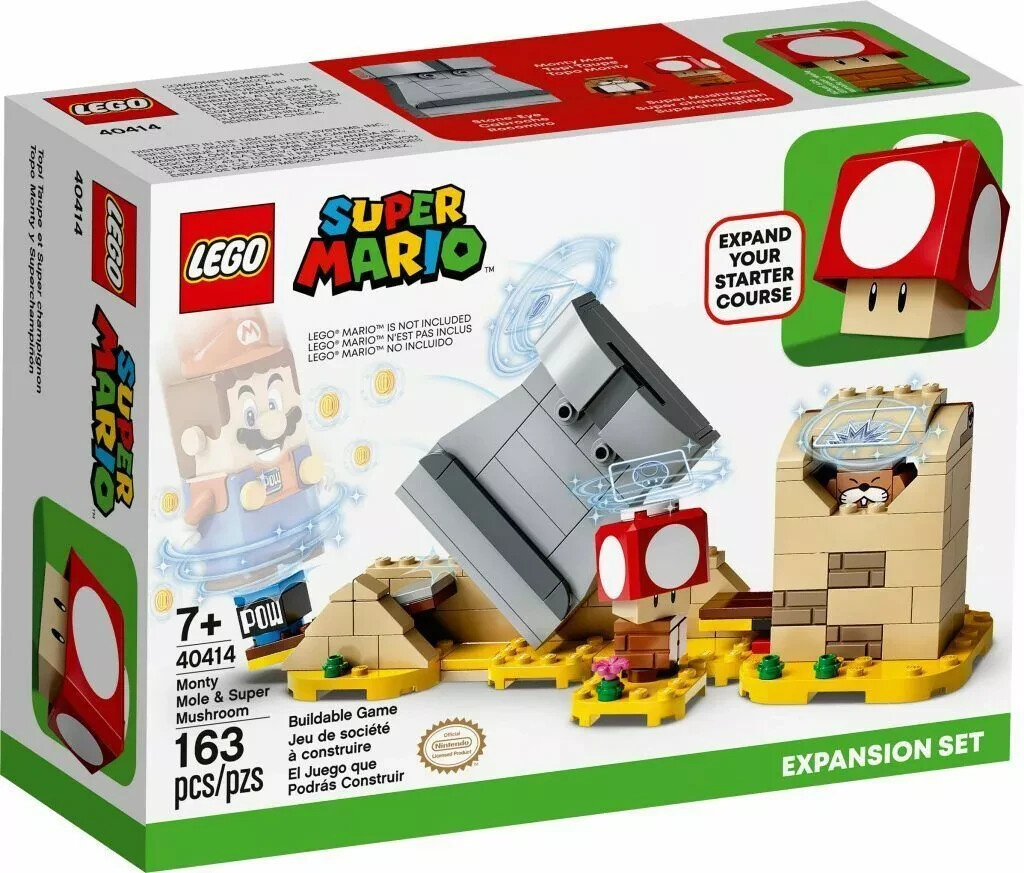 LEGO 40414 Super Mario: Monty Mole & Super Mushroom Expansion LEGO 40414 Super Mario: Monty Mole & Super Mushroom Expansion