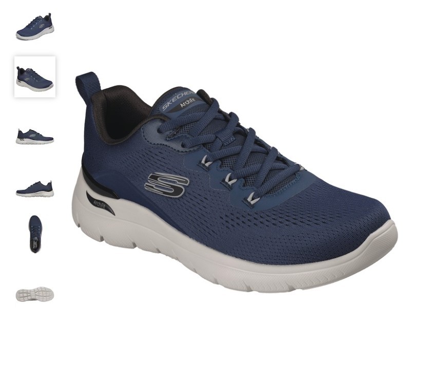 Skechers Men\'s Arch Fit Summits Kravel Shoes Comfort Supportive Walking Sneakers