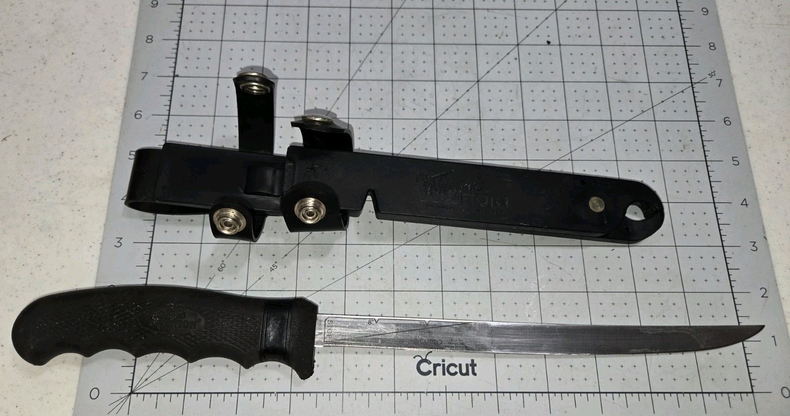Cutco 5721 The Fisherman's Solution Fillet Knife 6-9 Adjustable Blade & Sheath