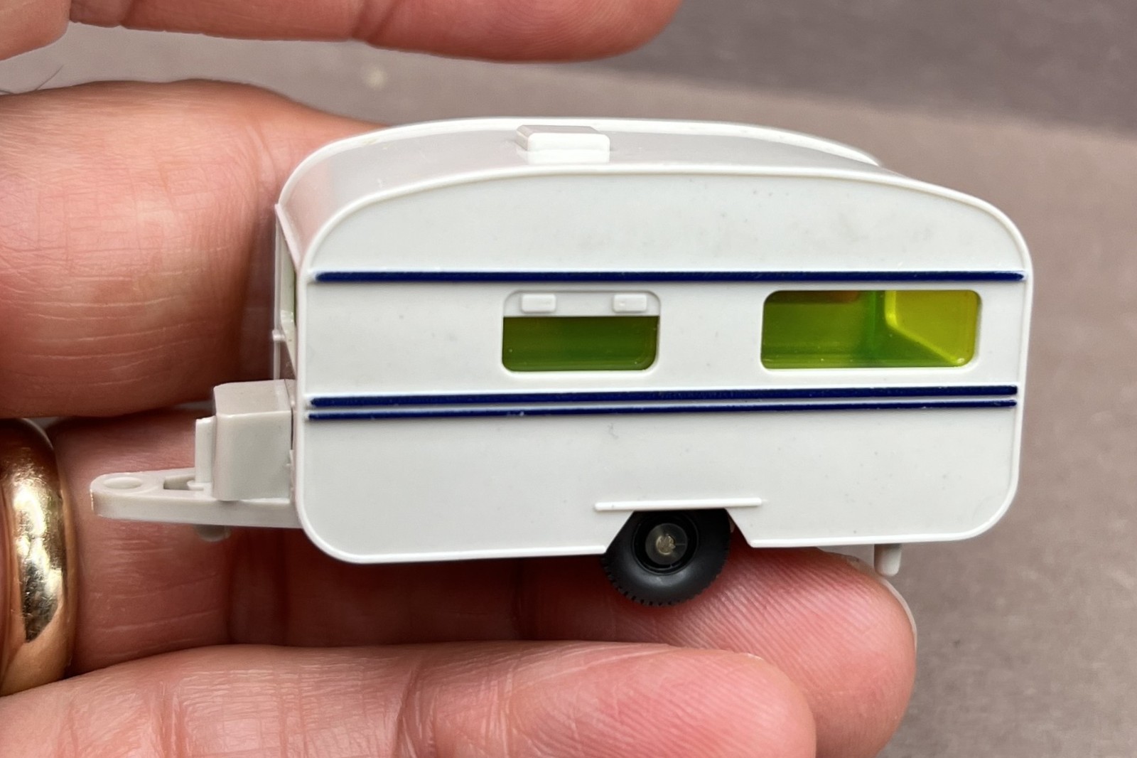 Vintage Wiking Caravan Camper Germany 1/87 HO Motorhome