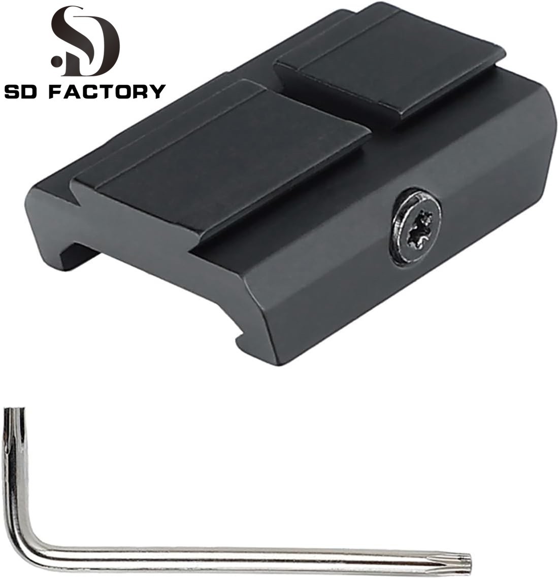 Red Dot Adapter Riser Mount Picatinny ACRO Footptint | Low Profile