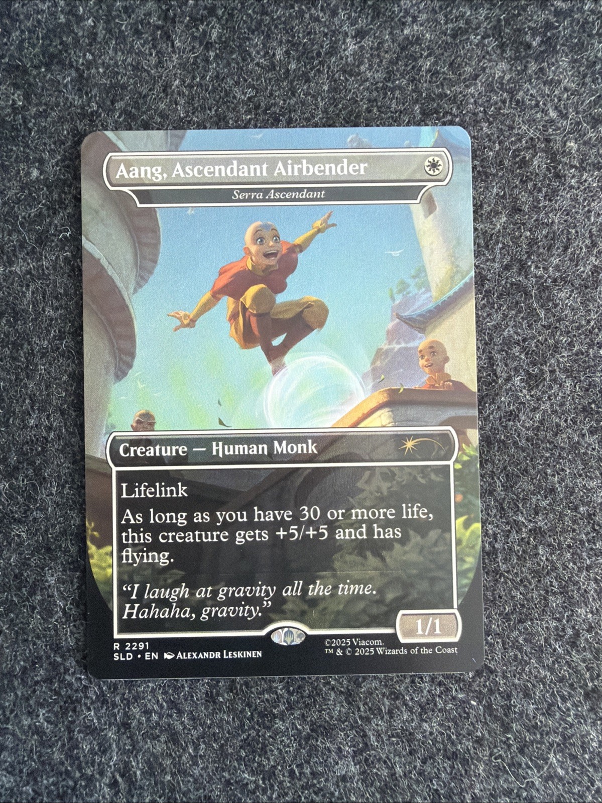 Aang, Ascendant Airbender #2291 Serra Ascendant (NM) (Non-Foil) (SLD) Magic MTG