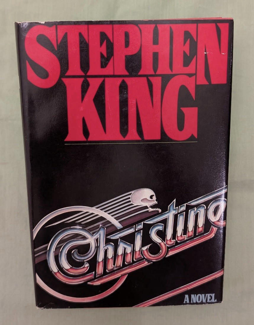 Stephen King Christine 1983 Hardcover w/ Dust Jacket Viking Press Book Club Ed.