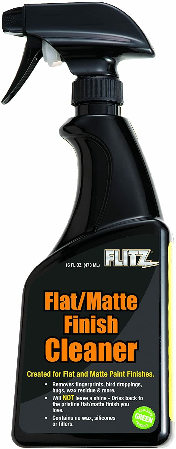 FLITZ Flat Matte Finish Cleaner 16oz/473ml FM 11506 (SEE VIDEO) FLITZ Flat Matte Finish Cleaner 16oz/473ml FM 11506 (SEE VIDEO)