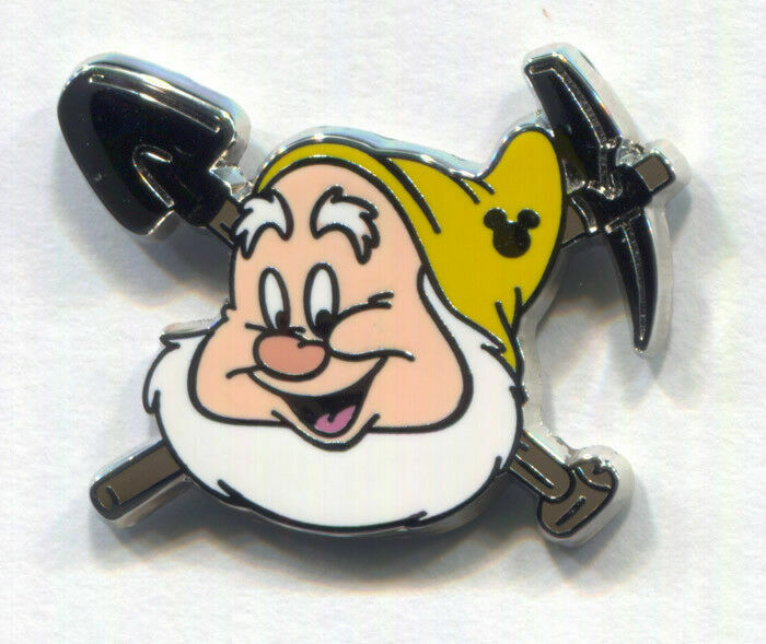 Disney Pin Snow White & The Seven Dwarfs Hidden Mickey Collection Happy Dwarf Disney Pin Snow White & The Seven Dwarfs Hidden Mickey Collection Happy Dwarf