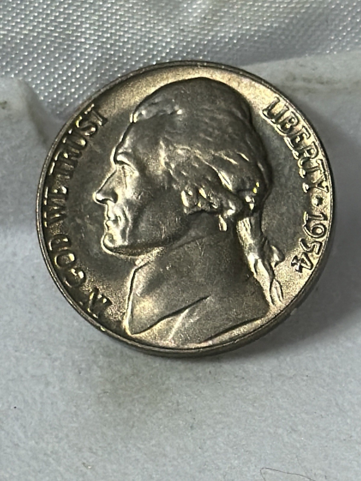 1954 P Jefferson Nickel Uncirculated -BU Fill Your Album .