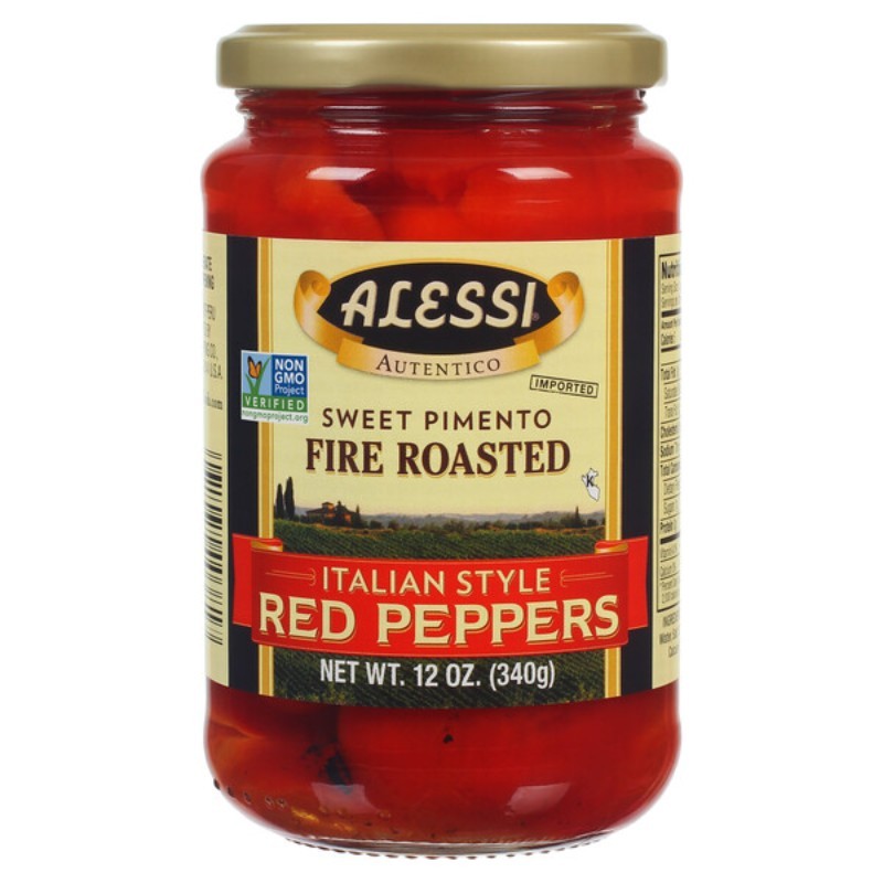 3x Alessi Fire Roasted Italian Red Peppers Jar Spice Kitchen Flavor Bulk New 7oz 3x Alessi Fire Roasted Italian Red Peppers Jar Spice Kitchen Flavor Bulk New 7oz