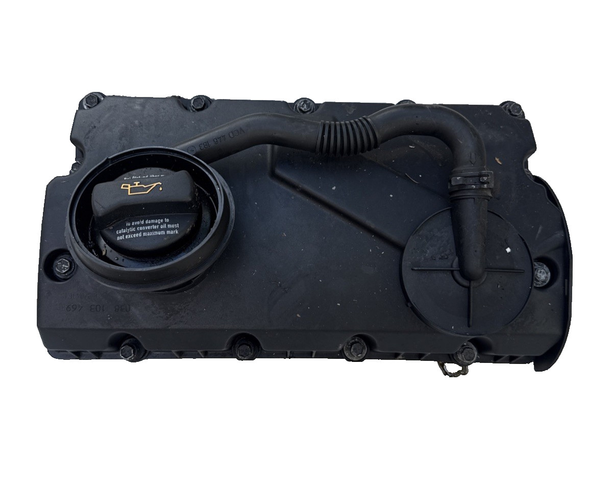 USED 038-103-469 Valve Cover For 2004-05 Volkswagen Jetta 1.9 GL GLS TDI BEW USED 038-103-469 Valve Cover For 2004-05 Volkswagen Jetta 1.9 GL GLS TDI BEW