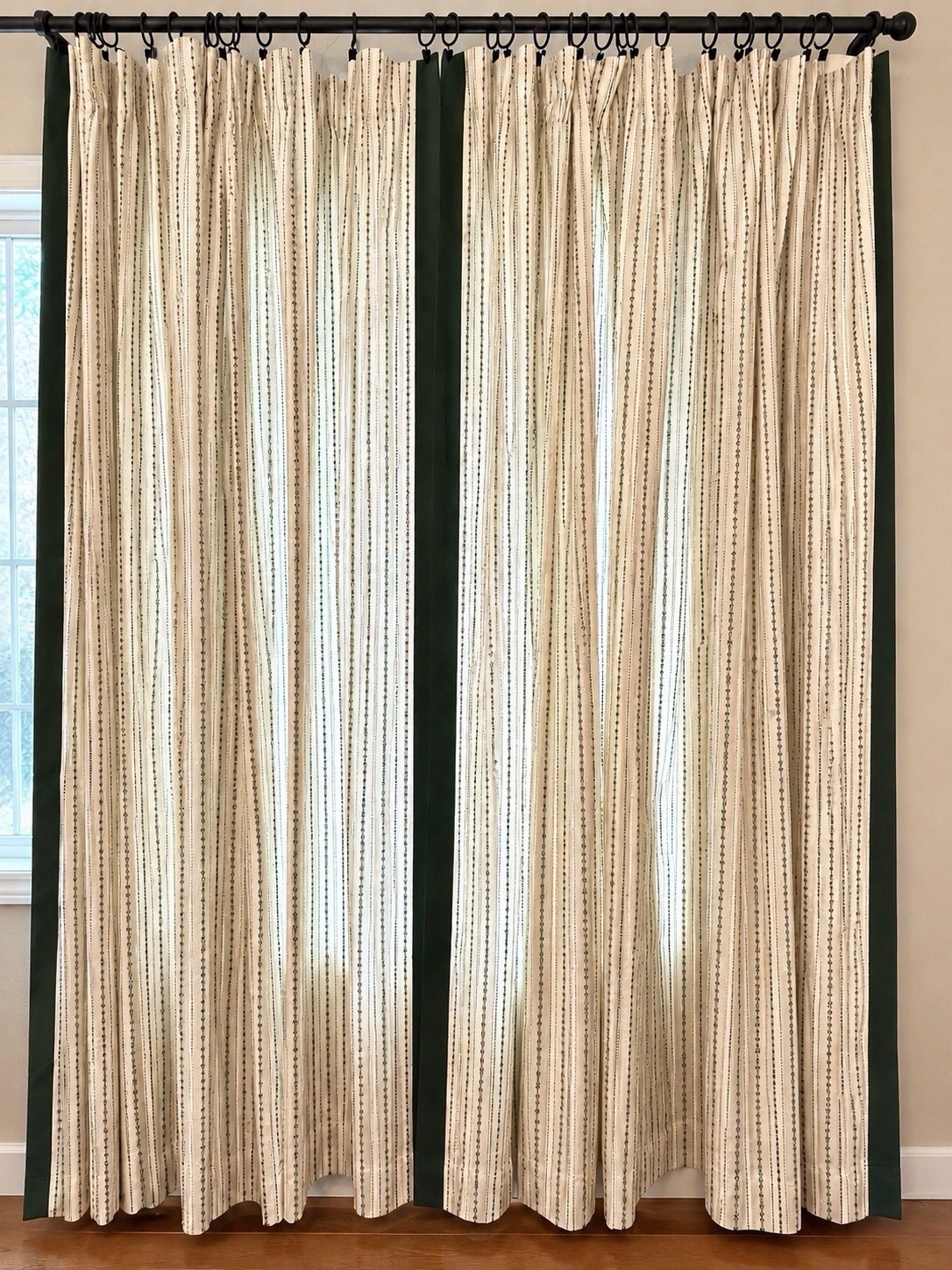 Custom Lined Drapery Panels Pair 82” x 51” Each panel, Heavyweight Curtains
