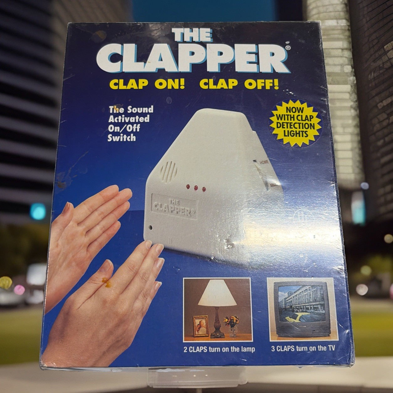 The Clapper Clap On Clap Off The Clapper Control Wall Adapter New Sealed 1998 The Clapper Clap On Clap Off The Clapper Control Wall Adapter New Sealed 1998